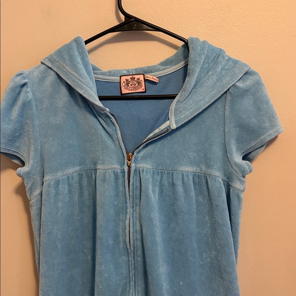 Juicy Couture Blue Terry Cloth Dress/Cover-up - Picture 3 of 10